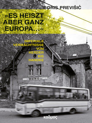 cover image of »Es heiszt aber ganz Europa ...«